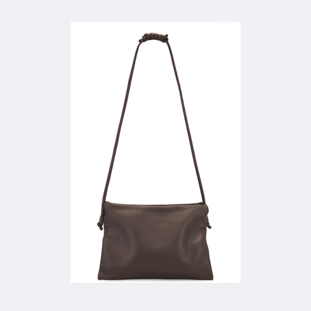 St Agni Brown Leather Bag